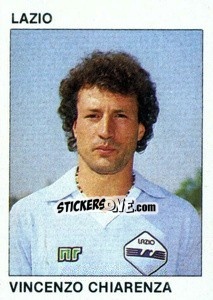 Sticker Vincenzo Chiarenza - Calcio Flash 1984 n. 142 - Edizioni Flash
