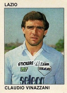 Sticker Claudio Vinazzani - Calcio Flash 1984 n. 144 - Edizioni Flash