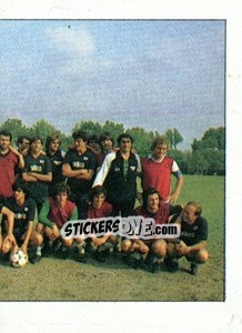 Sticker Squadra Lazio (puzzle 2) - Calcio Flash 1984 n. 146 - Edizioni Flash