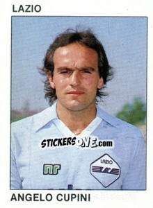 Cromo Angelo Cupini - Calcio Flash 1984 - Edizioni Flash
