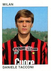 Sticker Daniele Tacconi - Calcio Flash 1984 - Edizioni Flash