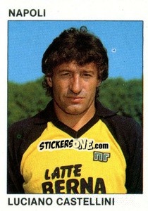 Cromo Luciano Castellini - Calcio Flash 1984 - Edizioni Flash