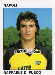 Cromo Raffaele Di Fusco - Calcio Flash 1984 - Edizioni Flash