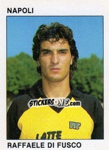 Sticker Raffaele Di Fusco - Calcio Flash 1984 n. 173 - Edizioni Flash