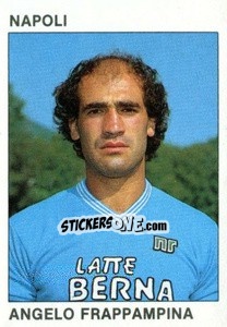 Sticker Angelo Frappampina - Calcio Flash 1984 - Edizioni Flash
