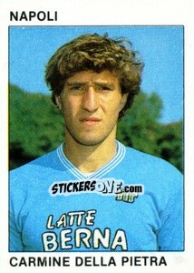 Sticker Carmine Della Pietra - Calcio Flash 1984 - Edizioni Flash