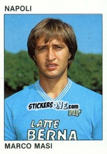 Sticker Marco Masi - Calcio Flash 1984 - Edizioni Flash