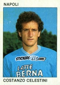 Sticker Costanzo Celestini - Calcio Flash 1984 - Edizioni Flash