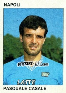 Sticker Pasquale Casale - Calcio Flash 1984 n. 185 - Edizioni Flash