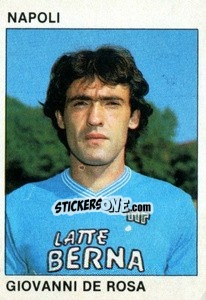Sticker Giovanni De Rosa - Calcio Flash 1984 n. 188 - Edizioni Flash
