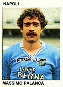 Sticker Massimo Palanca - Calcio Flash 1984 - Edizioni Flash