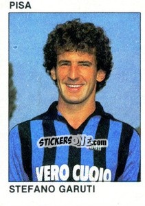 Figurina Stefano Garuti - Calcio Flash 1984 - Edizioni Flash