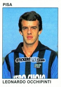 Sticker Leonardo Occhipinti - Calcio Flash 1984 n. 200 - Edizioni Flash