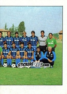 Figurina Squadra Pisa (puzzle 2) - Calcio Flash 1984 - Edizioni Flash