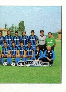 Sticker Squadra Pisa (puzzle 2) - Calcio Flash 1984 n. 203 - Edizioni Flash