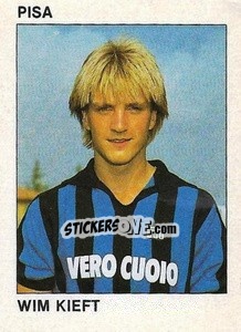 Sticker Wim Kieft - Calcio Flash 1984 - Edizioni Flash