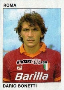 Sticker Dario Bonetti - Calcio Flash 1984 - Edizioni Flash