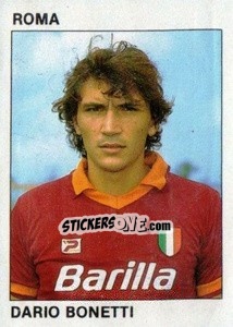 Sticker Dario Bonetti - Calcio Flash 1984 n. 215 - Edizioni Flash