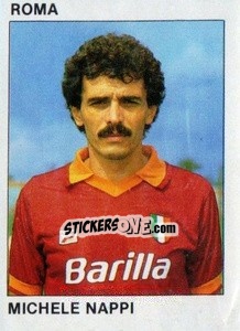 Sticker Michele Nappi - Calcio Flash 1984 - Edizioni Flash