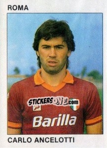 Sticker Carlo Ancelotti - Calcio Flash 1984 n. 223 - Edizioni Flash