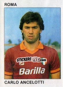 Cromo Carlo Ancelotti - Calcio Flash 1984 - Edizioni Flash