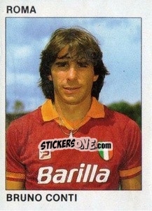 Sticker Bruno Conti - Calcio Flash 1984 n. 225 - Edizioni Flash