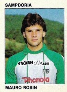 Sticker Mauro Rosin - Calcio Flash 1984 n. 230 - Edizioni Flash