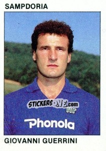 Sticker Giovanni Guerrini - Calcio Flash 1984 - Edizioni Flash