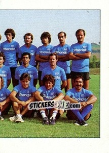 Sticker Squadra Sampdoria (puzzle 2) - Calcio Flash 1984 n. 241 - Edizioni Flash