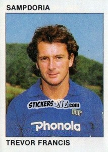 Cromo Trevor Francis - Calcio Flash 1984 - Edizioni Flash