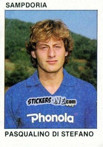 Sticker Pasqualino Di Stefano - Calcio Flash 1984 - Edizioni Flash