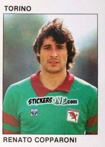 Figurina Renato Copparoni - Calcio Flash 1984 - Edizioni Flash
