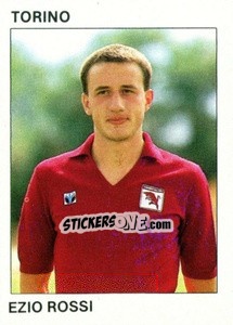 Sticker Ezio Rossi - Calcio Flash 1984 - Edizioni Flash