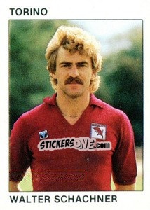 Sticker Walter Schachner - Calcio Flash 1984 n. 264 - Edizioni Flash