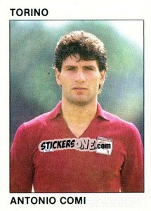 Sticker Antonio Comi - Calcio Flash 1984 - Edizioni Flash