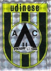 Sticker Scudetto Udinese - Calcio Flash 1984 - Edizioni Flash