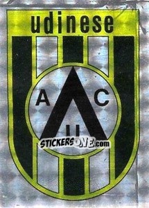 Sticker Scudetto Udinese - Calcio Flash 1984 n. SC17 - Edizioni Flash