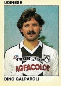 Sticker Dino Galparoli - Calcio Flash 1984 - Edizioni Flash