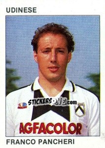 Sticker Franco Pancheri - Calcio Flash 1984 n. 273 - Edizioni Flash