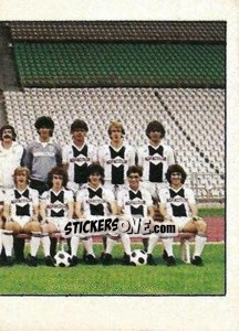 Figurina Squadra Udinese (puzzle 2) - Calcio Flash 1984 - Edizioni Flash