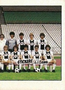 Sticker Squadra Udinese (puzzle 2) - Calcio Flash 1984 n. 279 - Edizioni Flash