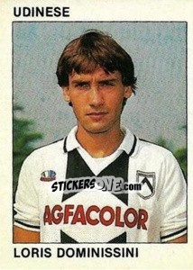 Sticker Loris Dominissini - Calcio Flash 1984 n. 285 - Edizioni Flash