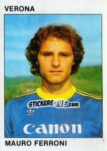 Cromo Mauro Ferroni - Calcio Flash 1984 - Edizioni Flash