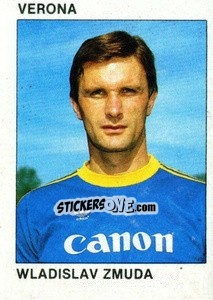 Sticker Wladislav Zmuda - Calcio Flash 1984 - Edizioni Flash