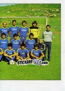Cromo Squadra Verona (puzzle 2) - Calcio Flash 1984 - Edizioni Flash