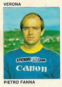 Sticker Pietro Fanna - Calcio Flash 1984 n. 300 - Edizioni Flash