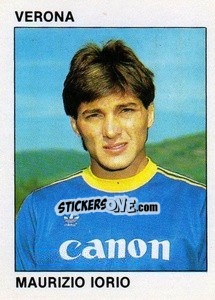 Sticker Maurizio Iorio - Calcio Flash 1984 n. 302 - Edizioni Flash