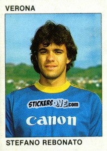 Sticker Stefano Rebonato - Calcio Flash 1984 n. 304 - Edizioni Flash
