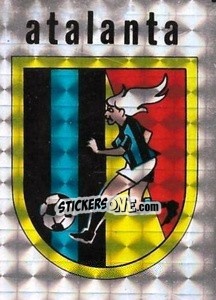 Sticker Scudetto Atalanta - Calcio Flash 1984 - Edizioni Flash