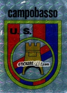 Sticker Scudetto Campobasso - Calcio Flash 1984 - Edizioni Flash